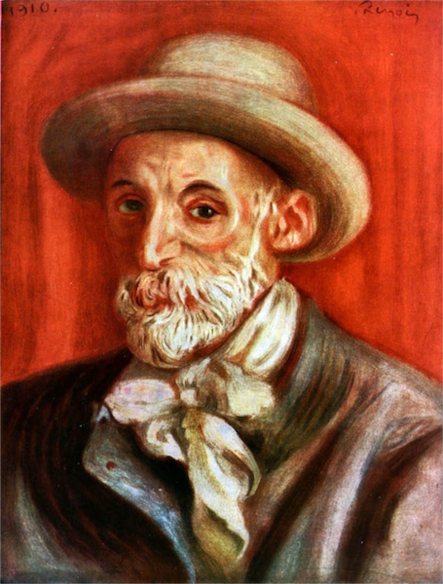 Pierre Auguste Renoir Renoir Self Portrait 1910 vanguardia