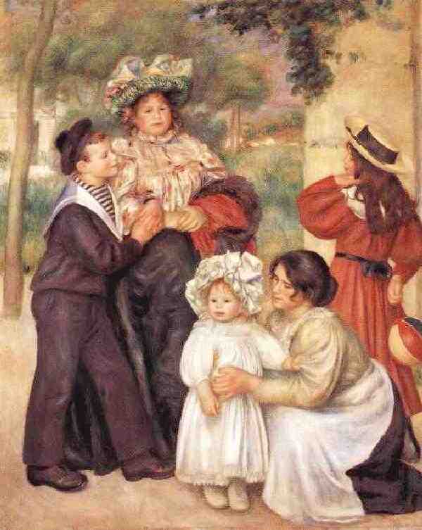 Pierre Auguste Renoir The Artist s Family 1896 histclo