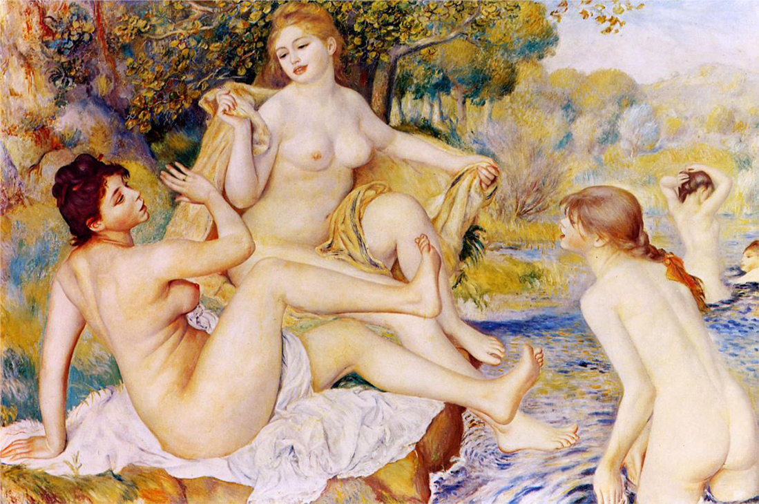 Pierre Auguste Renoir The Large Bathers 1884 87jj diariodamadeira
