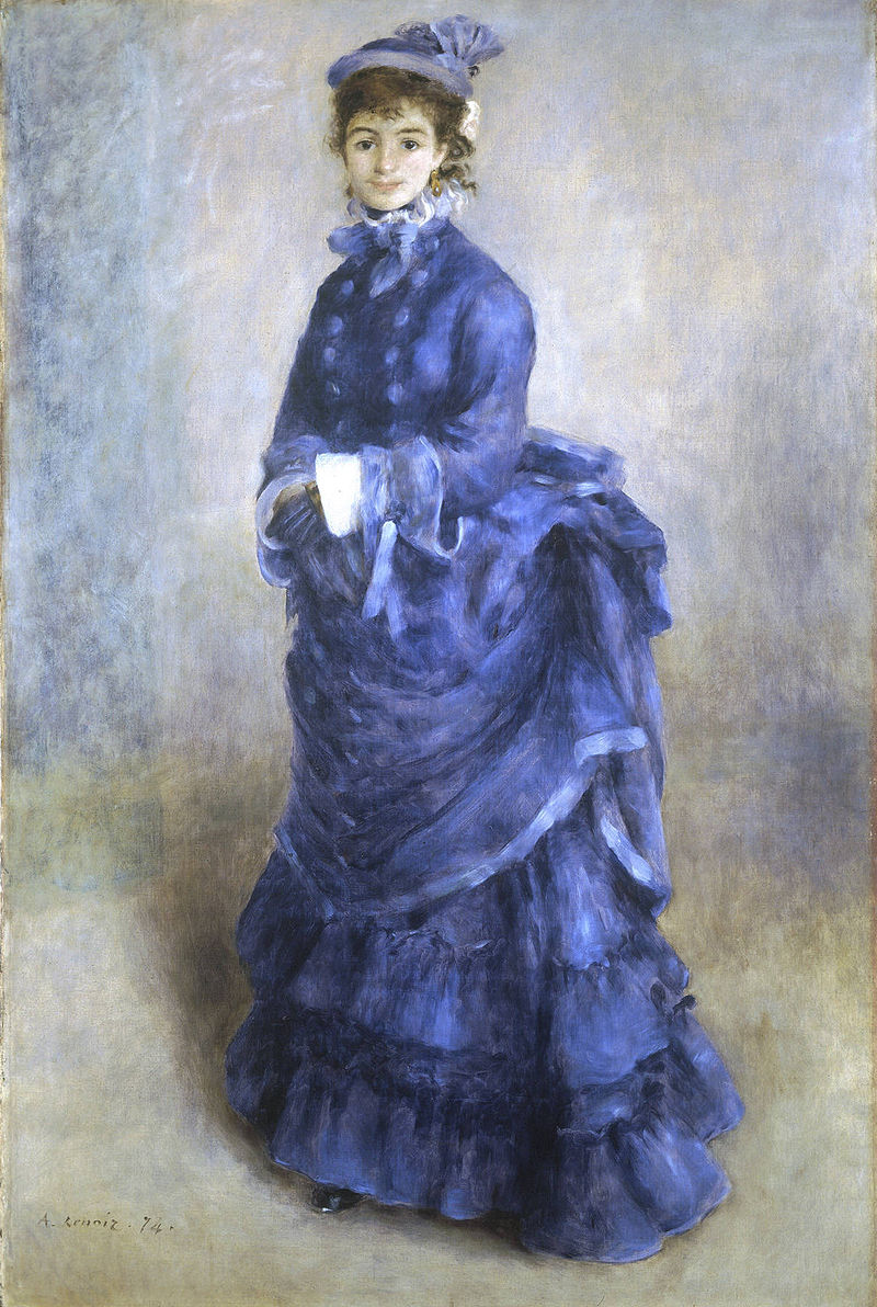 Pierre Auguste Renoir The Parisian Girl 1874 pubhist