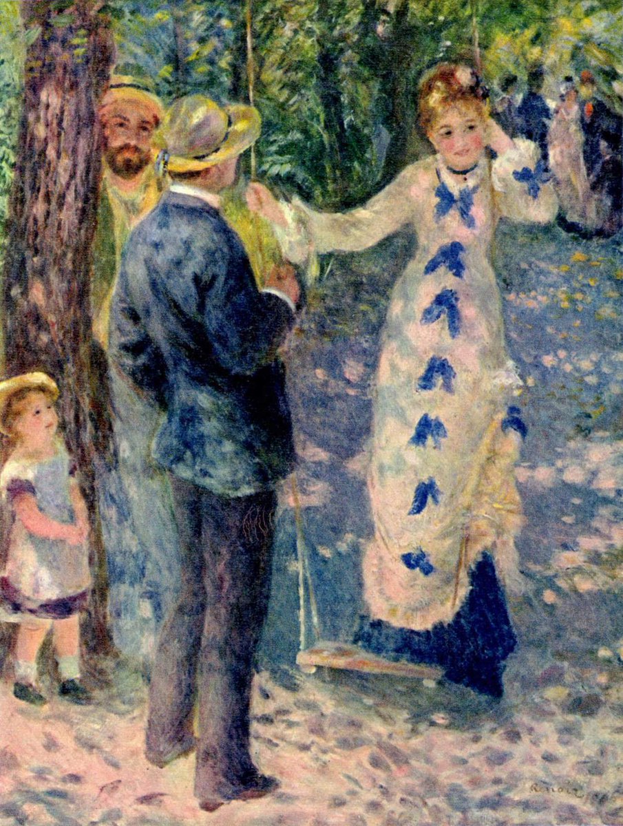 Pierre Auguste Renoir The Swing 1876 davaipogovorim
