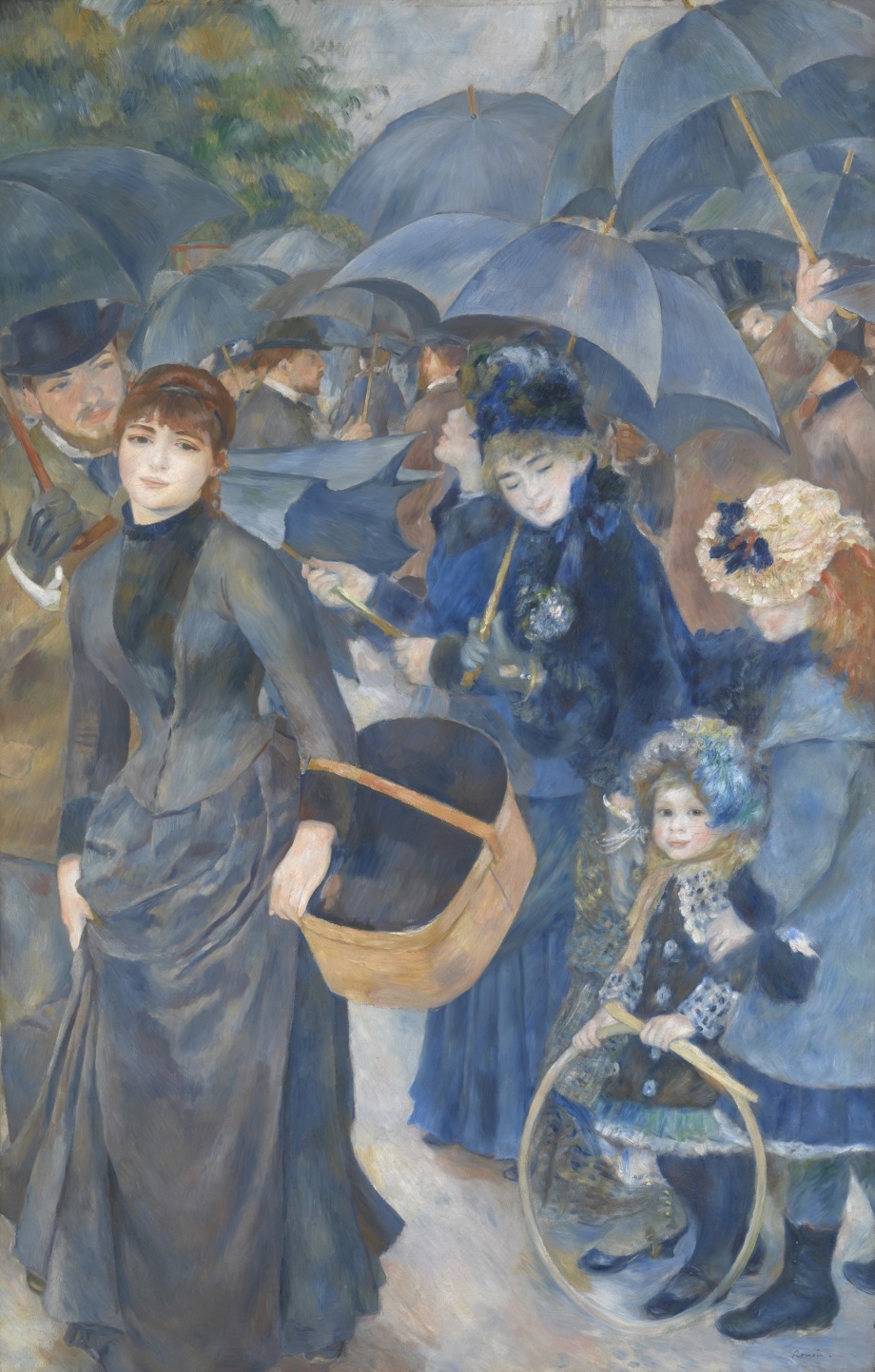 Pierre Auguste Renoir The Umbrellas 1881 heritageweek