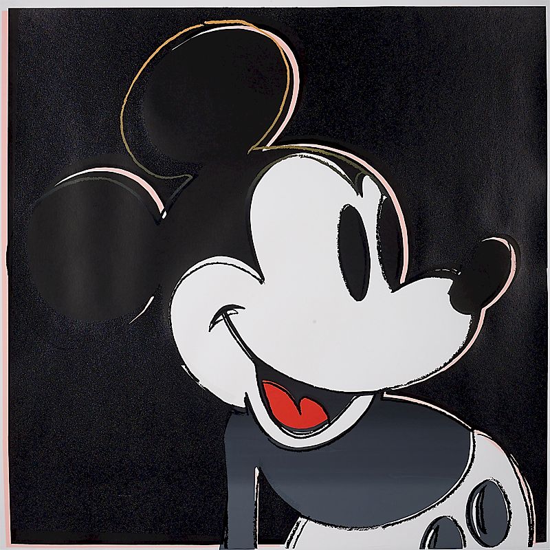 andi warhol Mickey Mouse 1981 guyhepner