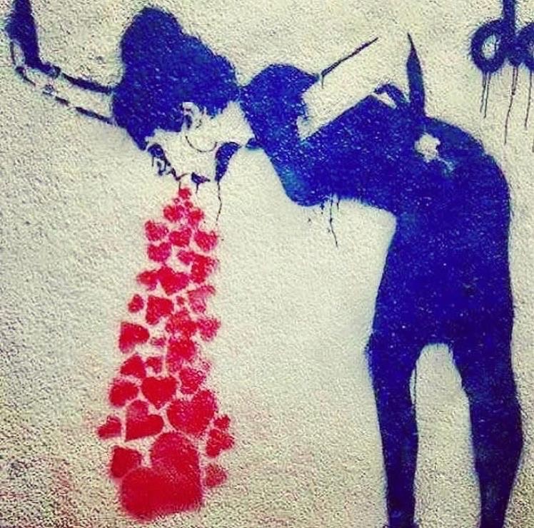 bansky Hang up on love BzvDMnWosdV