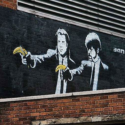 bansky pulp fiction BwY5yVhAQZE