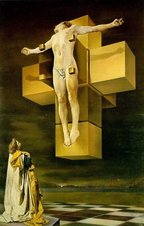 dali Crucifixion Corpus Hypercubicus 1954 zapisz