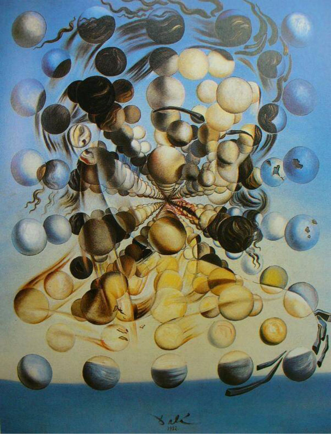 dali Galatea of the Spheres 1952 thatsmags