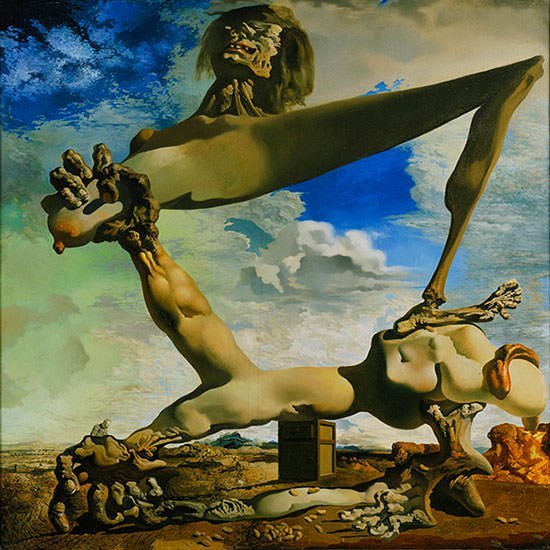 dali Soft Construction with Boiled Beans 1936 skeptimist.livejournal