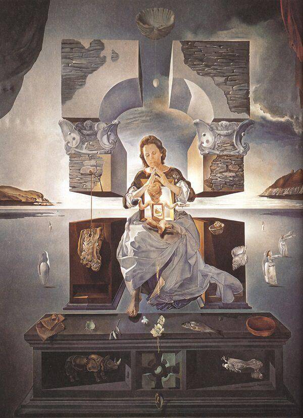 dali The madonna of port lligat 1950 reddit