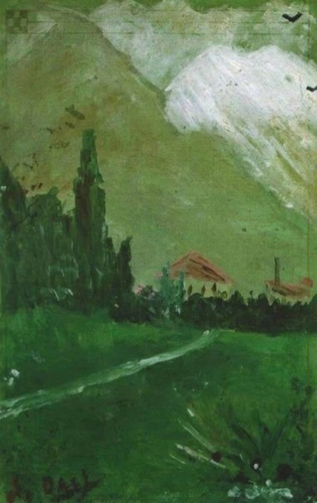 dali dali landscape near figueras 1910 dennikn