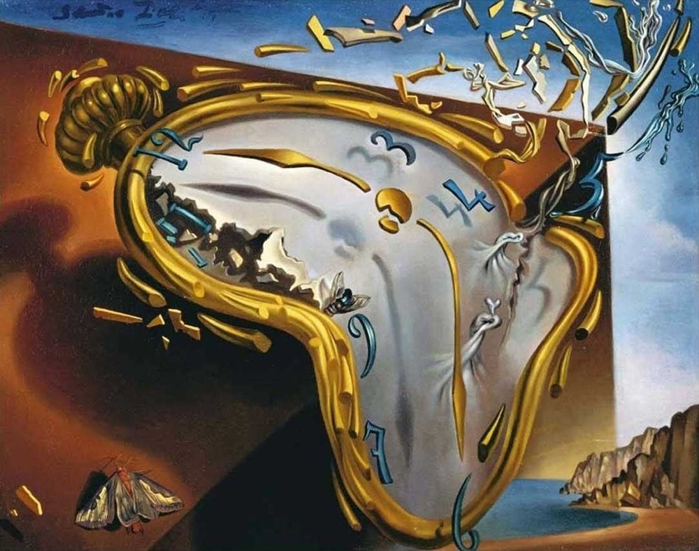 dali melting watch 1954 ronsenbasketball