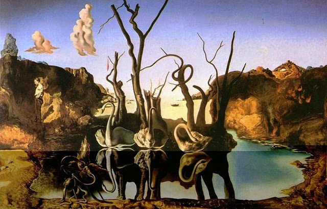 dali swans reflecting elephants 1937 tdtypaldos.blogspot