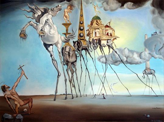 dali temptation of st anthony 1946 cellcode