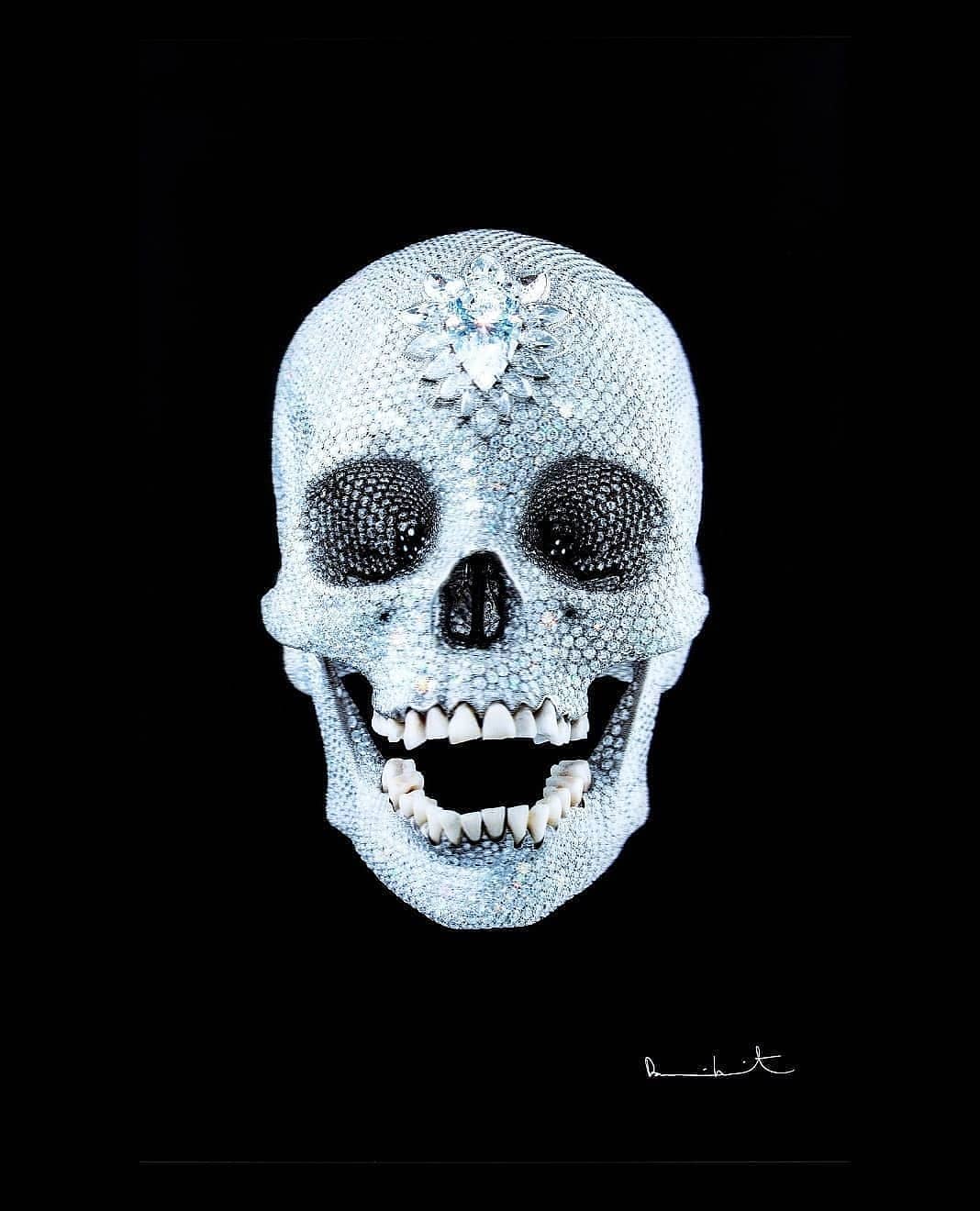 damien hirst for the love of god B1rOB3HHt1y