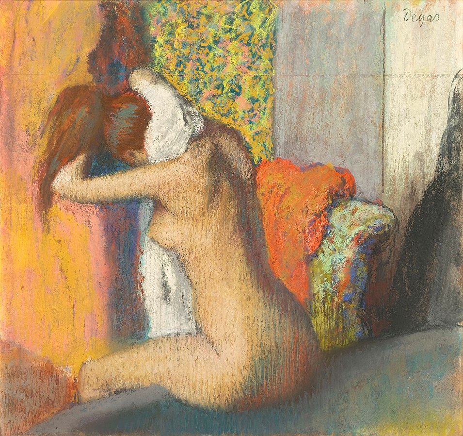 edgar degas After the Bath Woman Drying her Nape 1898 dolmengraphicstudios