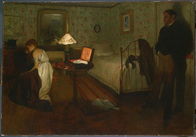 edgar degas Interior the rape 1869 justwriteaway1000blog