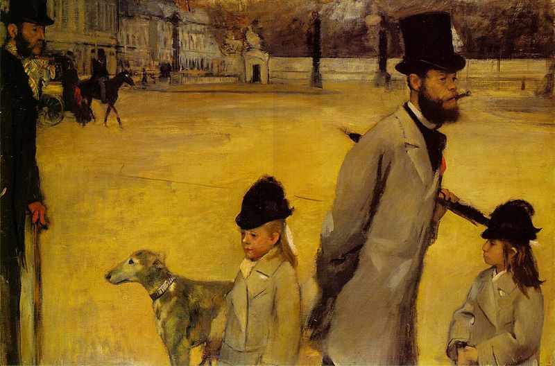 edgar degas Place de la Concorde 1875 getcustomart