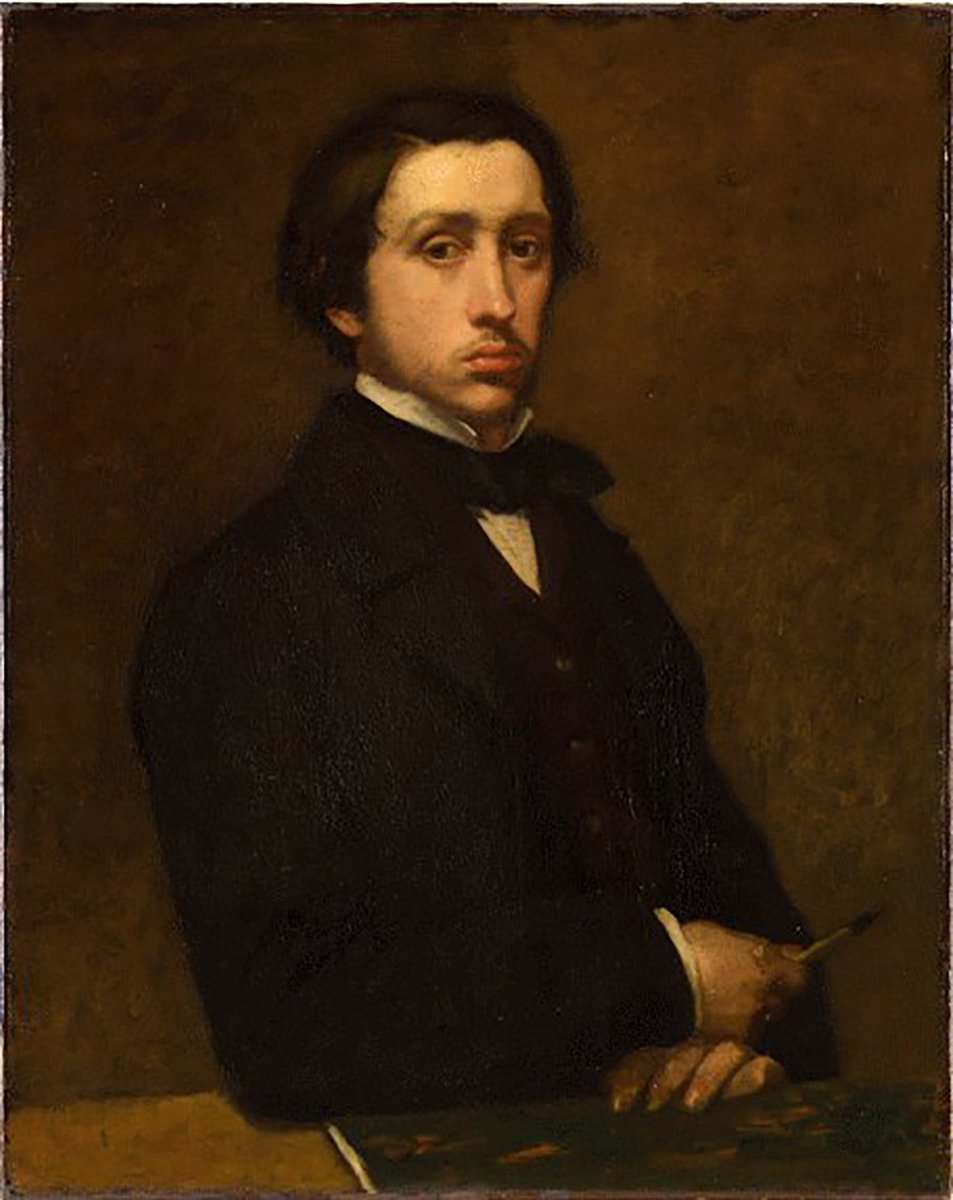 edgar degas Self portrait 1855 museumpass