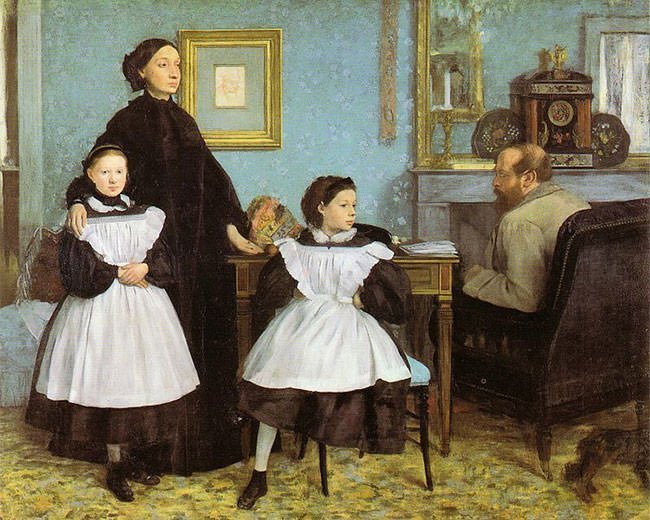 edgar degas The Bellelli Family 1867 geni