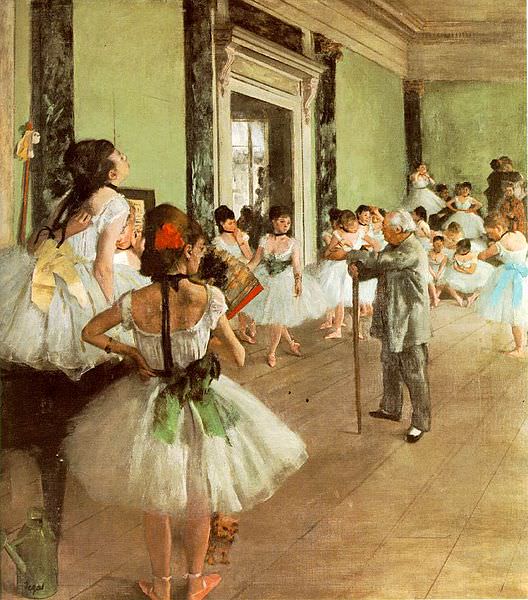 edgar degas The Dance Class 1874 keybiscaynemag