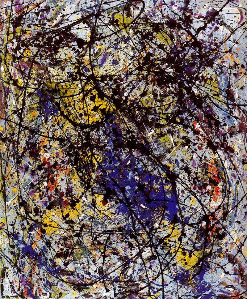 jackson pollock Reflection of the Big Dipper 1947 thechronicle