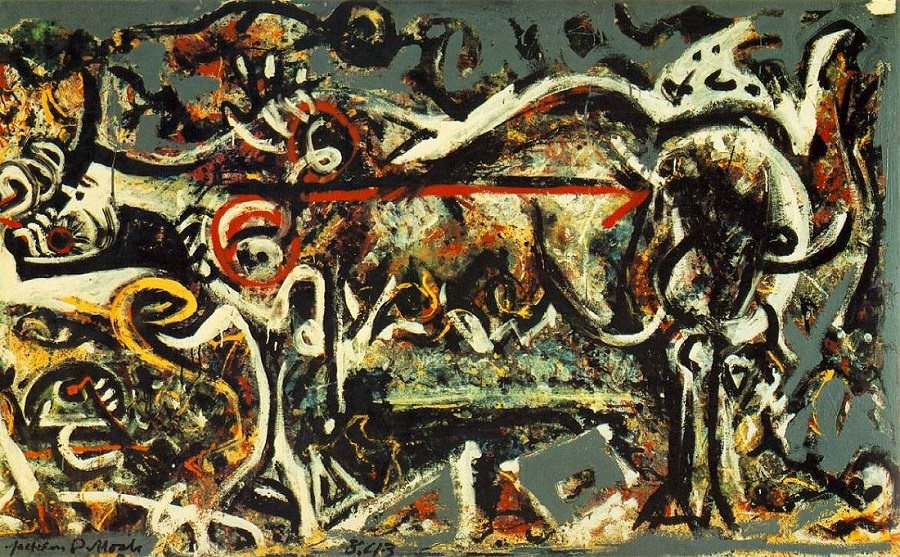 jackson pollock The She Wolf 1943 wellpsy