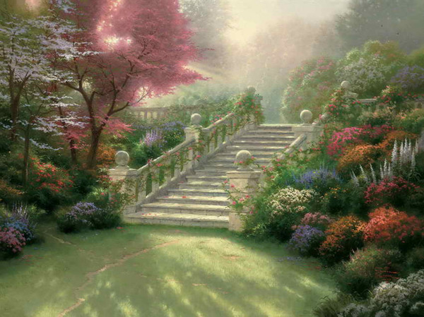 kinkade Stairway to Paradise 1998 big