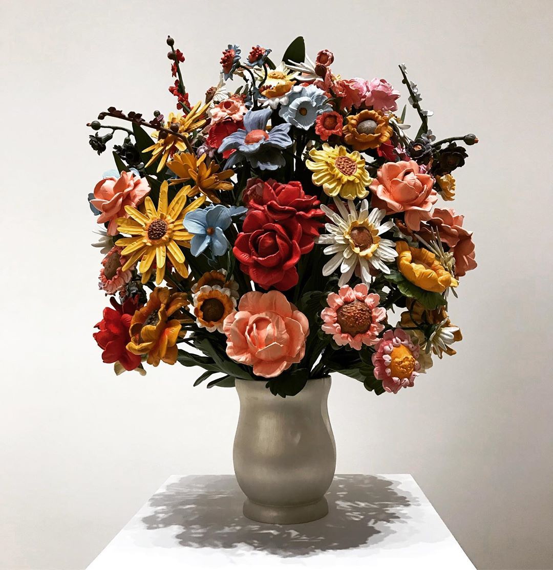 koons Large Vase of Flowers 1991