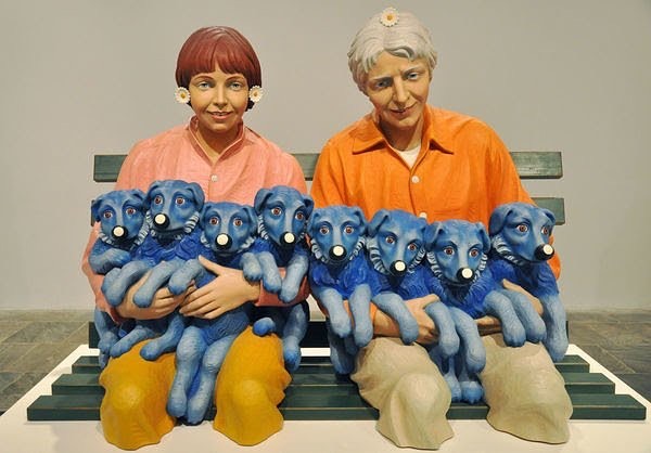 koons string of puppies 1988 B3E iK3jS S