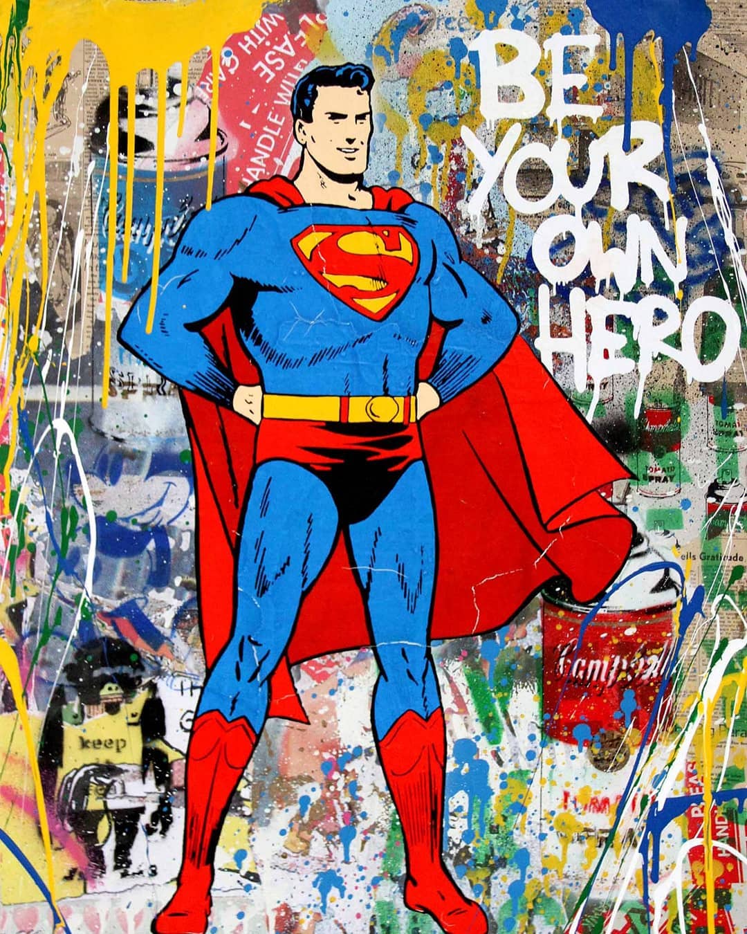 mr brainwash be your hero B2gPLZLimmU