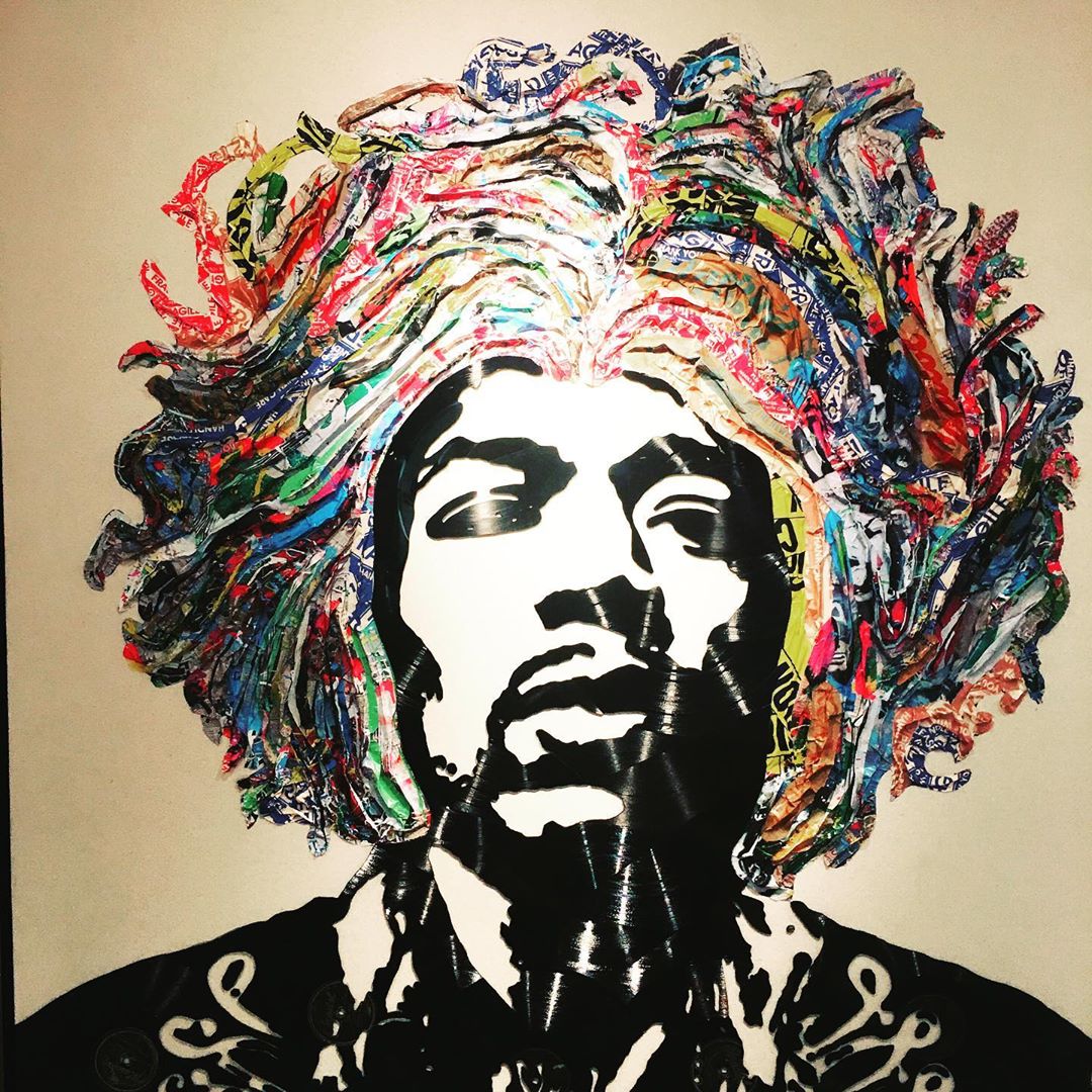 mr brainwash jimi hendrix B262JmOp6G