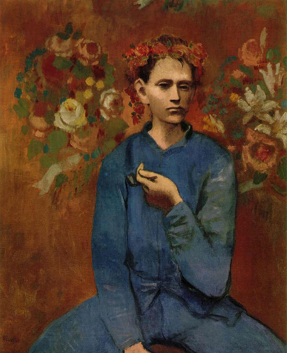 picaso Garcon a la Pipe Boy with a Pipe 1905 pign blog