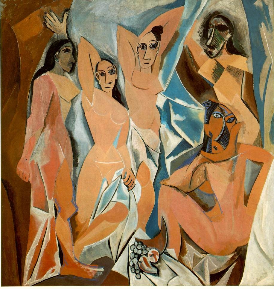 picaso Les Demoiselles dAvignon 1907 blog.daum