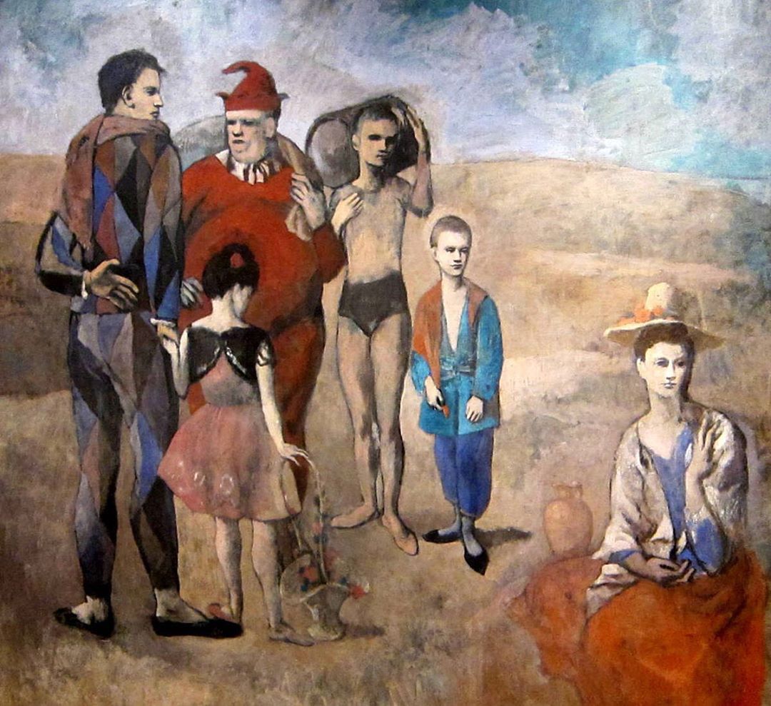 picaso Saltimbanques The Family of Saltimbanques 1905 artintercepts