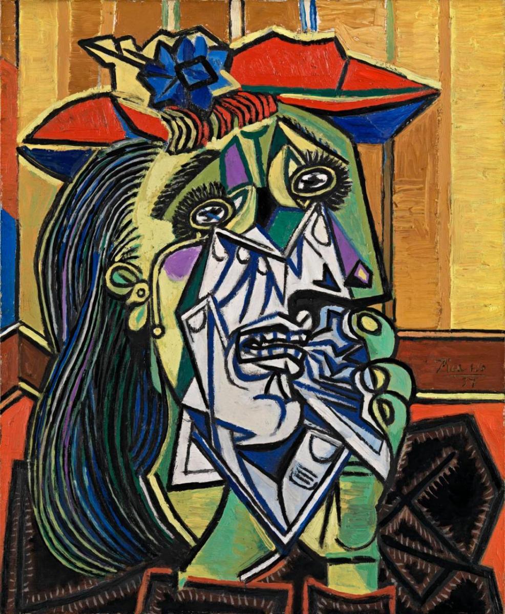 picaso the Weeping Woman 1937 unknownlist