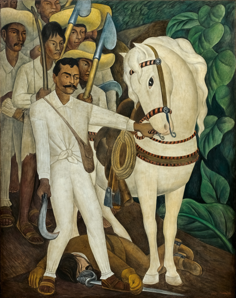rivera Diego Rivera. Agrarian Leader Zapata. 1931 spyurk