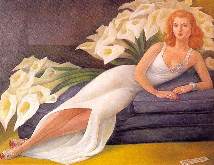 rivera Portrait of Natasha Gelman 1943 levescontosbreves