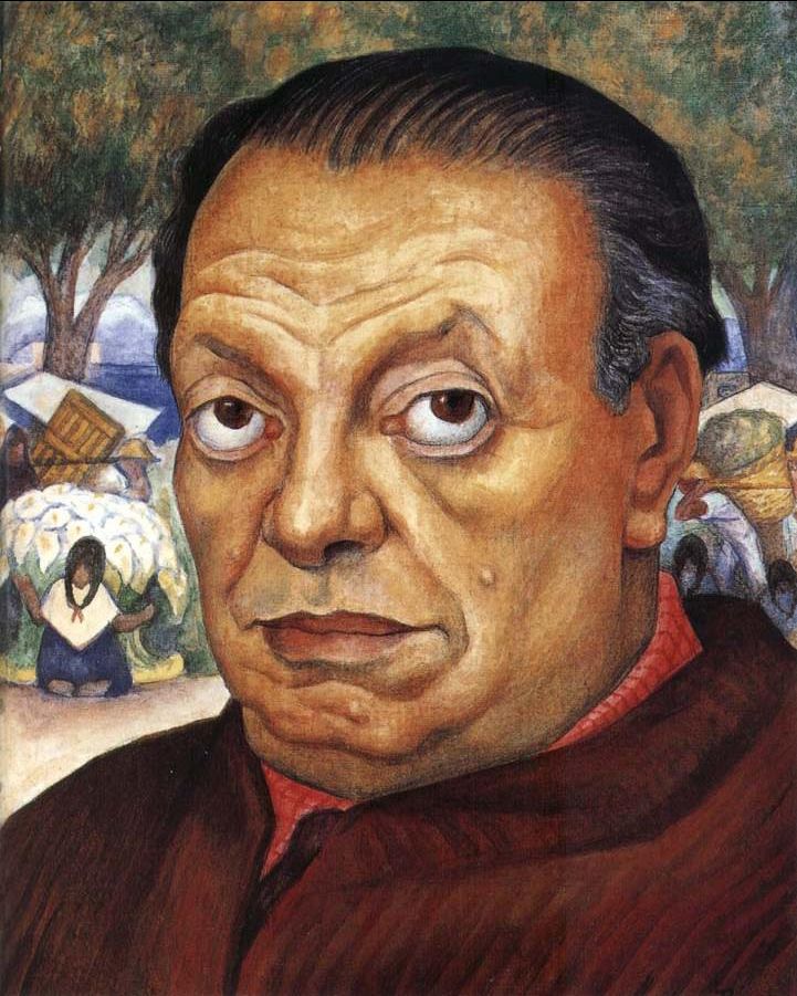 rivera Self Portrait 1941 sandrobotticelli