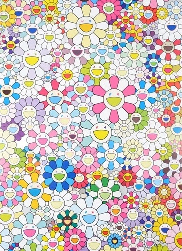 takashi murakami An Homage to Yves Klein Multicolor C gallerybyelle