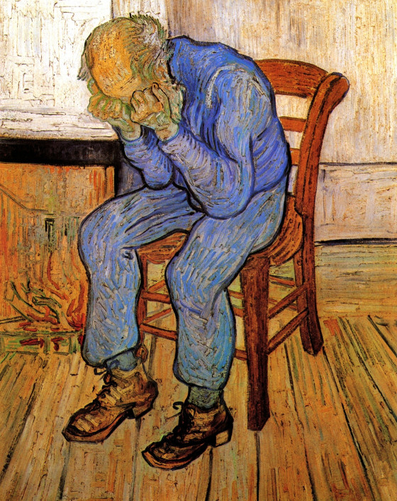 van gogh Old Man in Sorrow On the Threshold of Eternity 1890 missmoneypennynaked