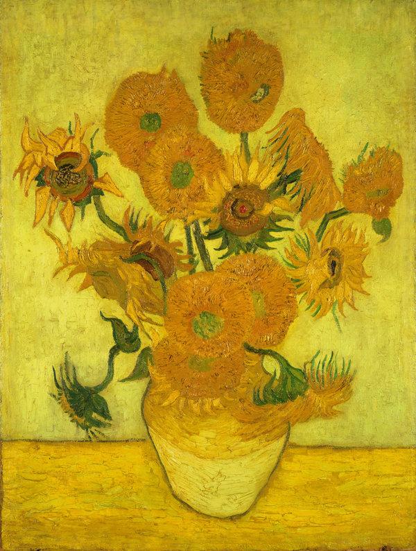 van gogh sunflowers 1889 leslierankow