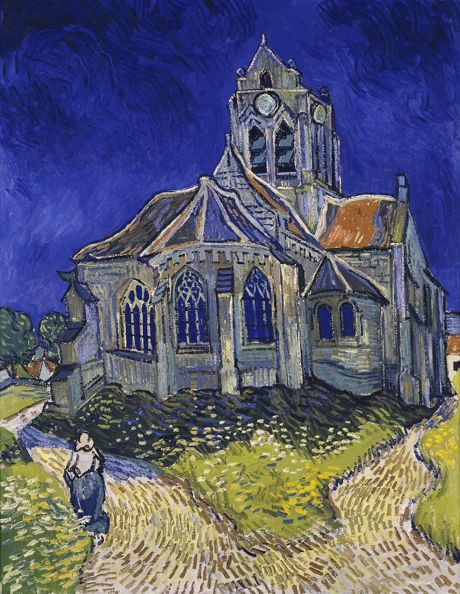 van Gogh The Church at Auvers 1890 festival auver