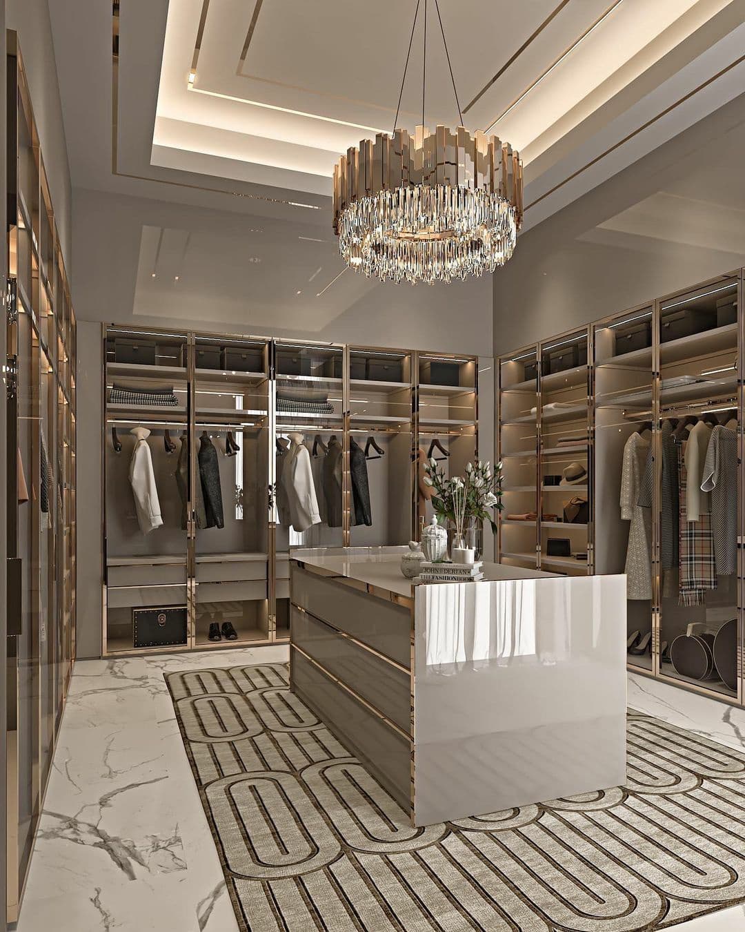 18 Elegant And Amazing Walk-In Closet Designs